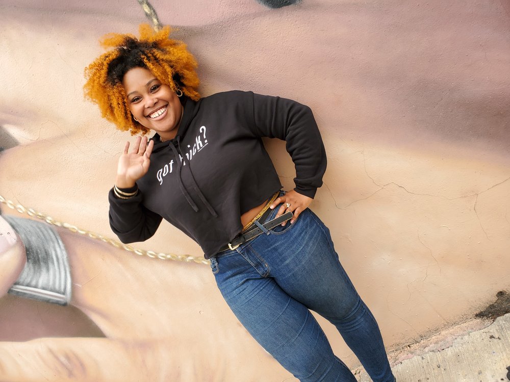 Got Thick? Crop Hoodie