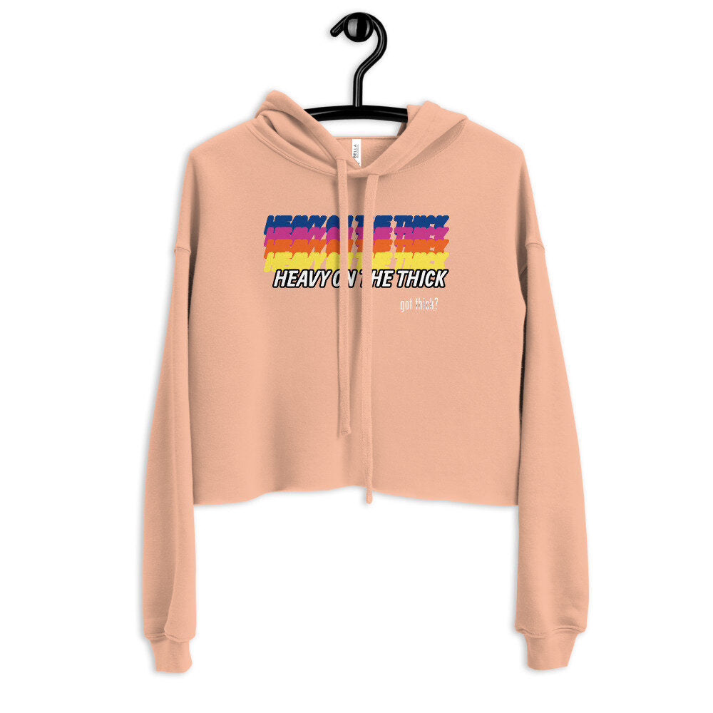 GT? Heavy On The Thick Crop Hoodie (3 Colors)