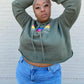 GT? Heavy On The Thick Crop Hoodie (3 Colors)