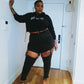 Got Thick? Crop Hoodie