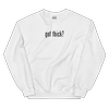 GT? Signature Sweatshirt w. Embroidery