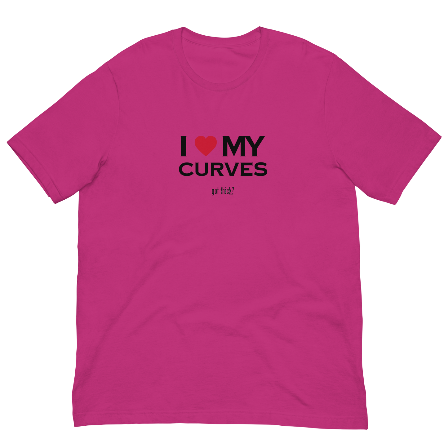 GT? I Love My Curves Tee (6 Colorways)
